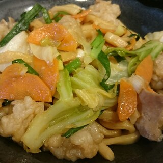 ホルモンうどん